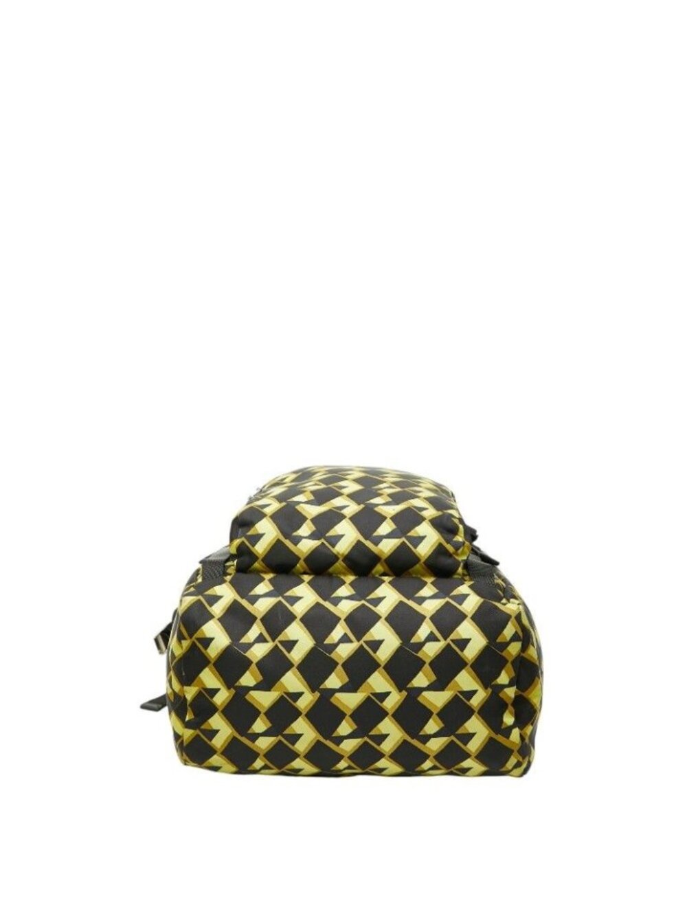 Prada Backpack Black Yellow Green Nylon - Picture 3 of 9